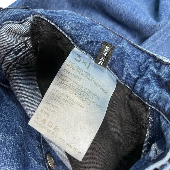 3X1 NYC NWOT Higher Ground Gusset Crop Jeans Size 26 - Picture 12 of 12